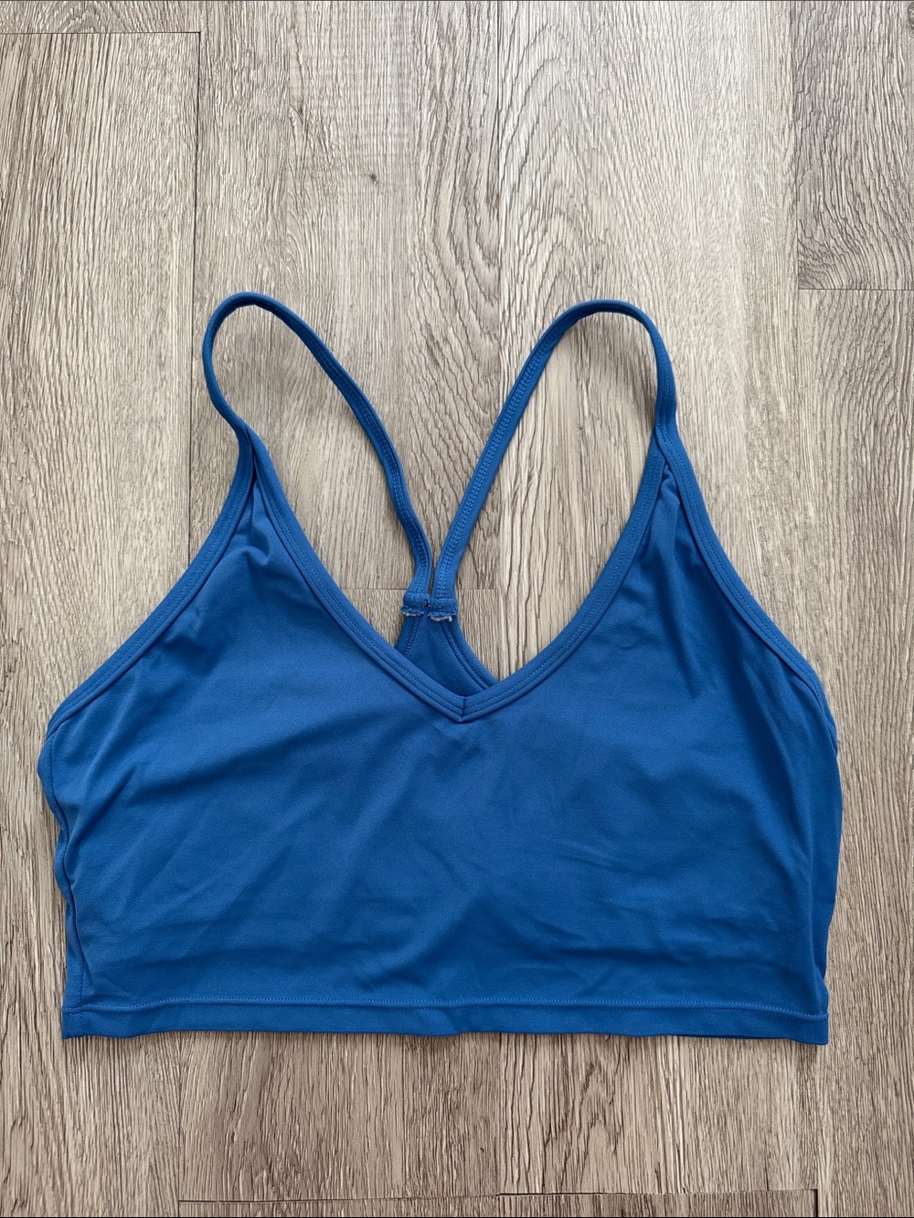 Paragon Fitwear Blue V-Neck Sports Bralette